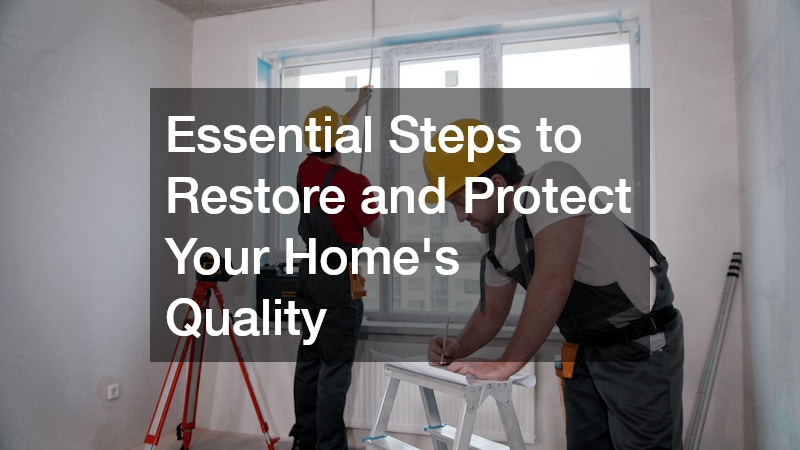 Essential Steps to Restore and Protect Your Home’s Quality